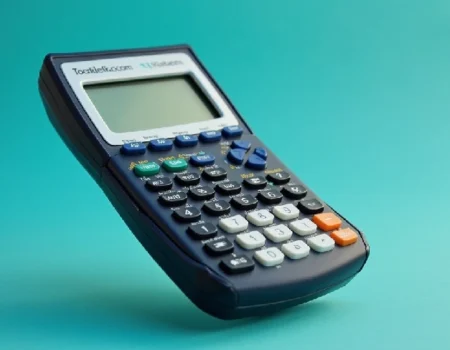 Calcuso Turquoise Savings Package from the TI-34 MultiView Calculator - colorful and powerful math tool for students